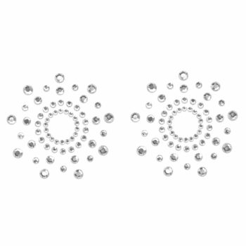 Ornements de tétons autocollants en strass, cache-tétons brillants pour sublimer la poitrine.