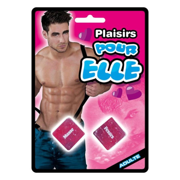 Dés coquins Plaisir pour Elle, jeu érotique pour couple centré sur le plaisir féminin