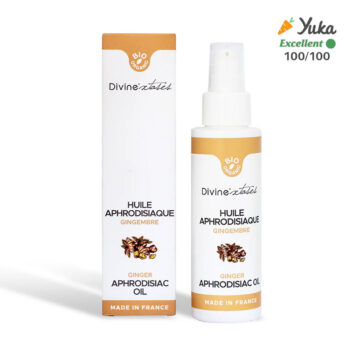huile de massage aphrodisiaque bio texture soyeuse