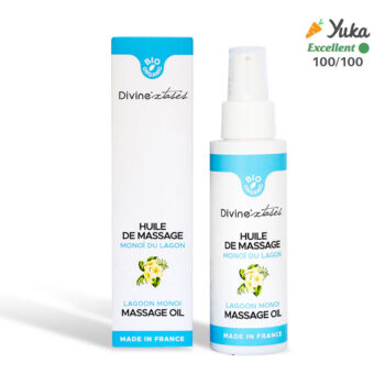 huile monoï bio texture soyeuse massage