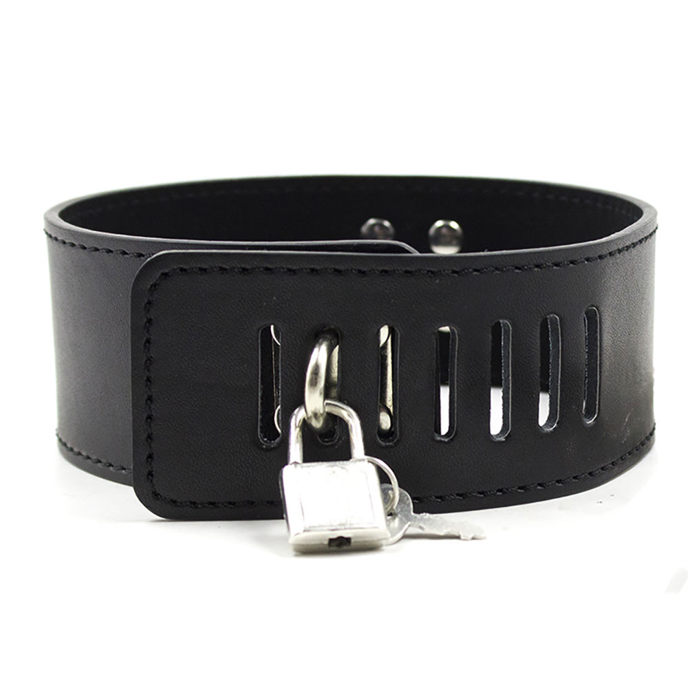 collier de soumission avec verrou