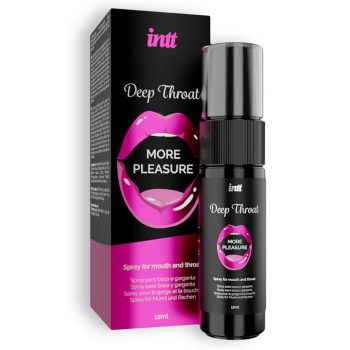 Spray spécial fellation 12 ml, effet mentholé, facilite gorge profonde et intensifie le plaisir oral
