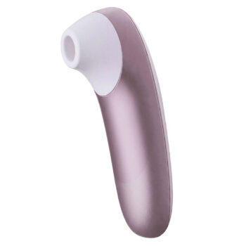 Stimulateur Pleasure Air Womanizer Pro lila profil fond blanc