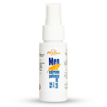 Gel intime homme effet chaleur café 50 ml vue de face fond blanc